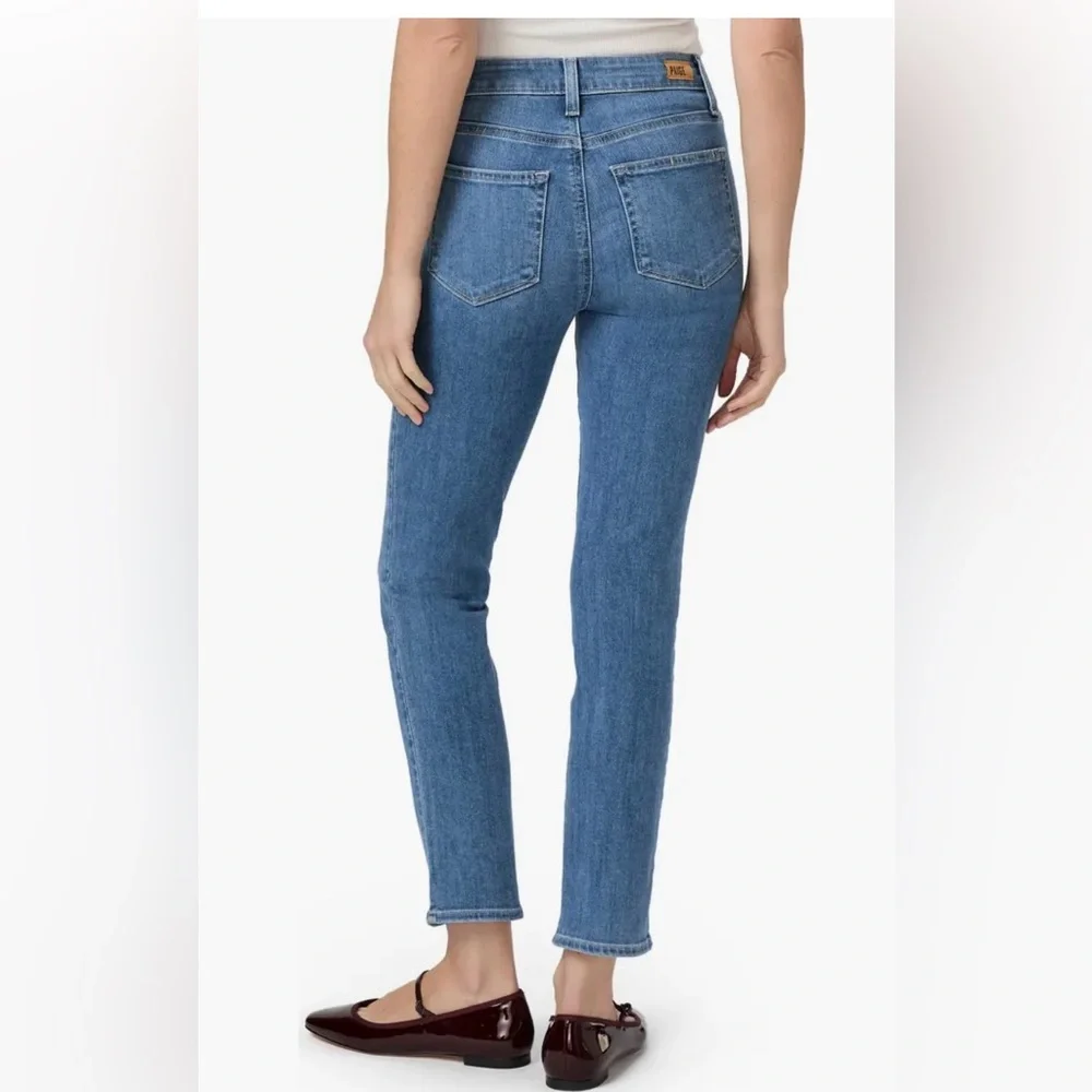 NWT PAIGE Women's Hoxton Slim High Rise Slim Leg Jeans - Picture 2 of 5